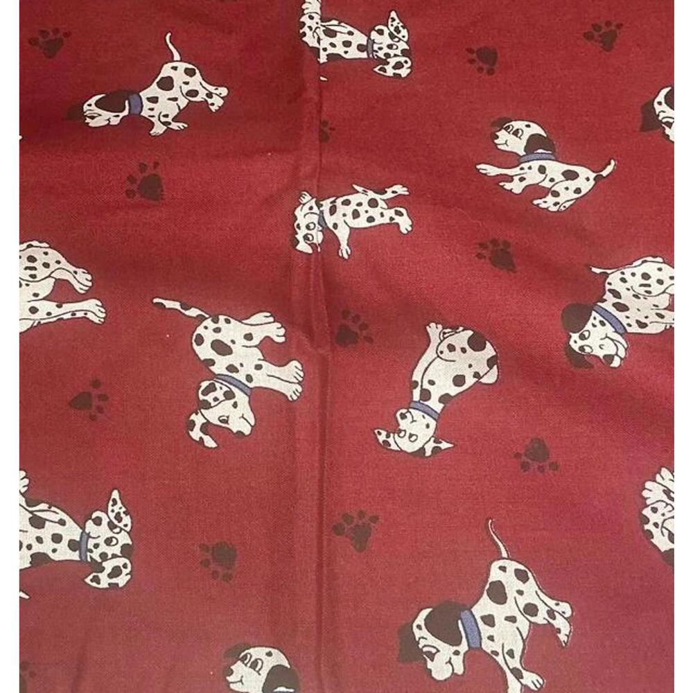 Charming Dalmatian Print Fabric by the Yard